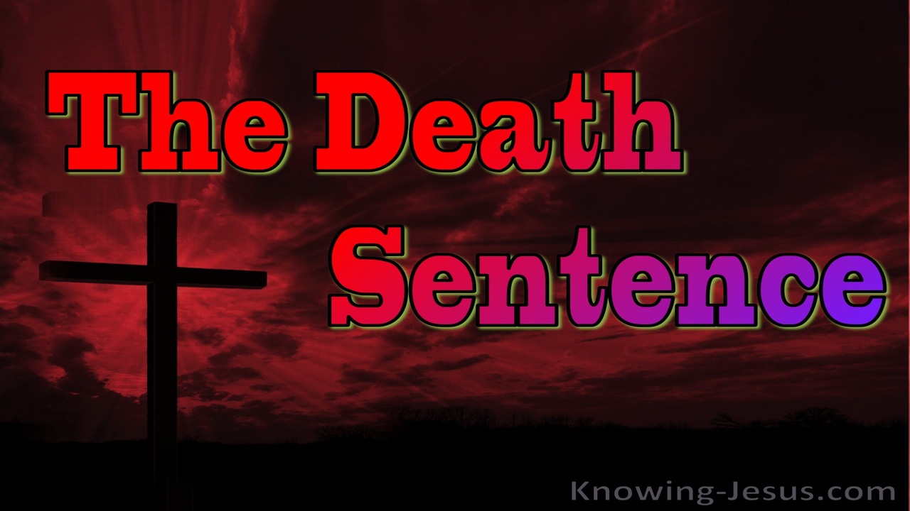 The Death Sentence (devotional)09-17 (red)